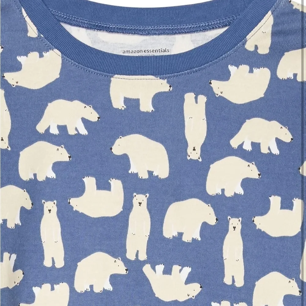 2T Amazon Essentials Snug fit Polar Bear Pajamas